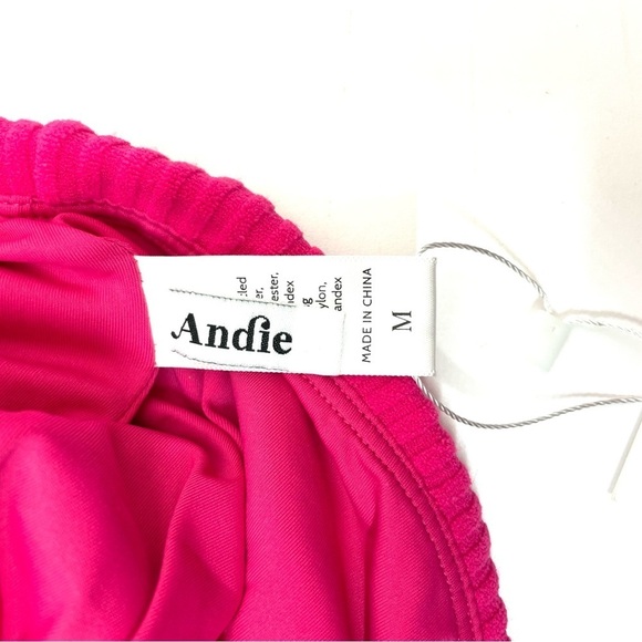 Andie Swim The Snap Bikini Bottom Black Size M NWT - Picture 6 of 8